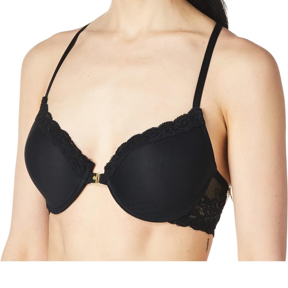 Racerback bra natori with lace back